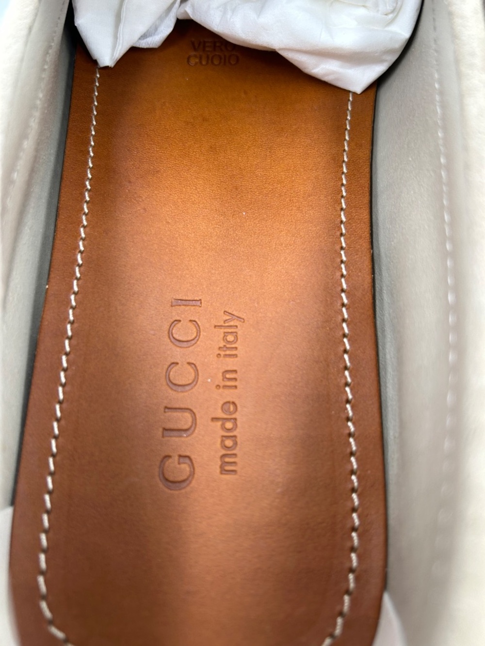 *************Men’s Gucci GG suede Driver loafers. Size 11.(fits 12 US.) - Picture 9 of 11